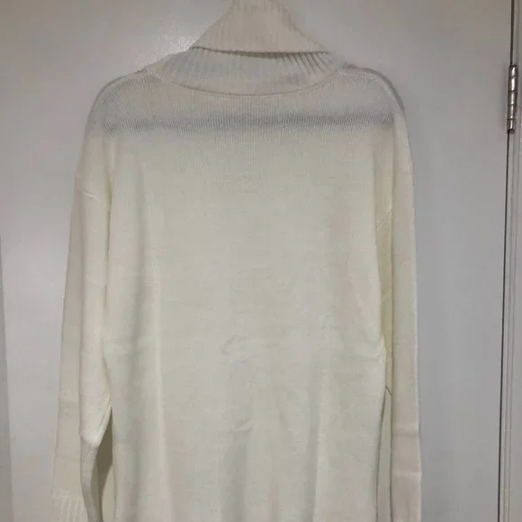 Off-White long turtle neck sweater - Size M - NWOT - Picture 9 of 9